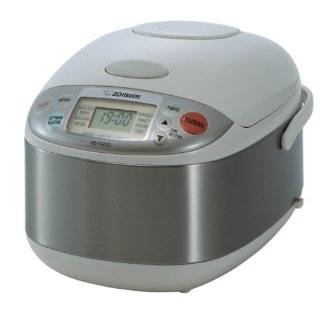   NS TGC10 Micom 5 1/2 Cup Rice Cooker and Warmer, Stainless Steel