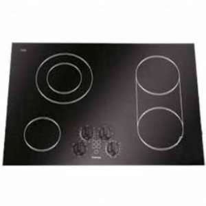 30 Smoothtop Electric Cooktop with 4 Burners, Ceran Glass Surface 