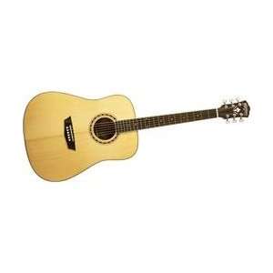  Washburn WD10S Acoustic Dreadnought Guitar with S Musical 