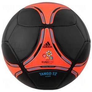  adidas Euro Glider Training Ball Black/Orange/5 Sports 