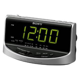 Sony ICF C492 Large Display AM/FM Clock Radio ~ Sony