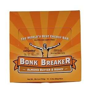  Bonk Breaker Almond Butter & Honey: Energy Bars: Health 