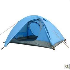   person double layers two door aluminum pole tent: Sports & Outdoors