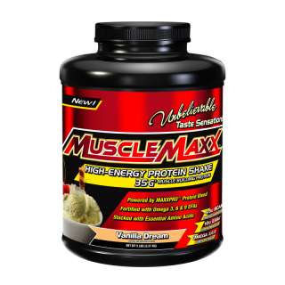 All Max Muscle Maxx Vanilla Dream 5lb Protein NEW  