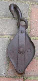 Vermont ANTIQUE BARN FARM Metal PULLEY TOOL  