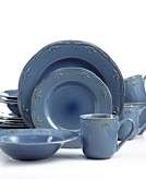    Thomson Pottery Dinnerware Sicily Blue 16 Piece Set customer 