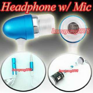   headset w microphone for iphone ipod touch nano classic video mini