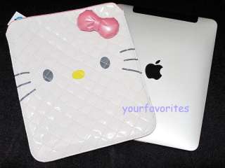 Hello Kitty apple white iPad / iPad2 case bag purse  
