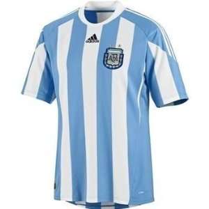  Team Argentina 2010 World Cup Soccer Home Jersey SS L   Soccer 