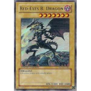   YAP1 EN002 Red Eyes B. Dragon Alternate Art Ultra Rare Toys & Games