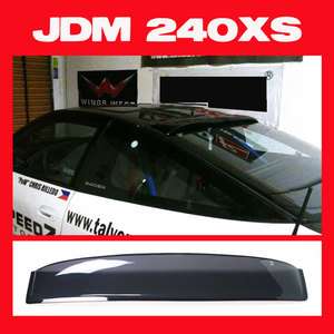   240SX 180SX Hatchback Rear Roof Window Visor Sun Wind Shade  
