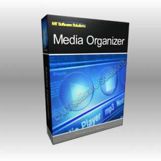 Media Music Video Book Organizer Organize Software CD  