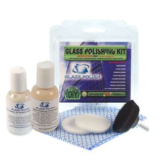 Glass Polishing kit + Glass Sealant 250mm Light scratches, glass 