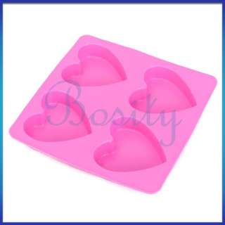   Heart Cup Cake Jelly Chocolate Soap Mold Muffin Baking Tray  
