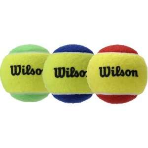 Wilson EZ Play Tennis Balls (Red/Green/Blue)  Sports 