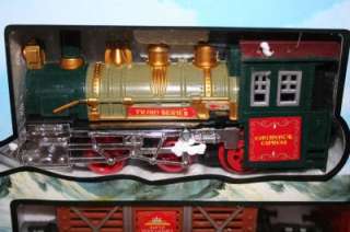 Battery Operated Continental Express Train Set w/ track,realistic 