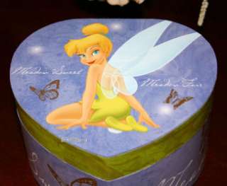 TINKERBELL Tinker Bell HEART Musical Jewelry Box NEW  