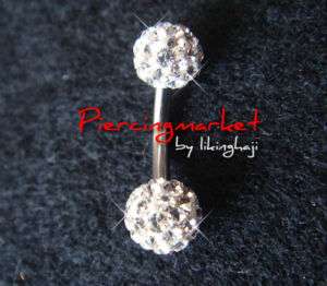 14g Belly Navel Button Ring Rings Bar Body Piercing jewelry GIFT 