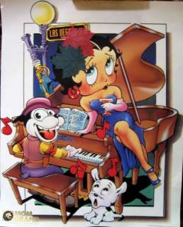 Betty Boop & Bimbo at PIANO Entertainers Las Vegas Poster