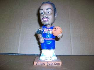 BOBBLEHEAD ALLEN IVERSON SEVENTY SIXERS # 3 BASKETBALL NBA MVP SPORTS 