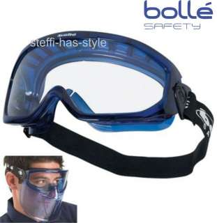 Bolle Blast Safety Goggles, Sealed or Vented with or without 