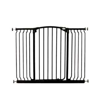 Dream Baby Tall Hallway Gate with Extensions   Black product details 