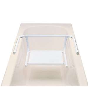   White Polypropylene Bathtub Bench Seat 2105