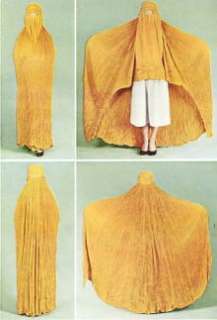 Original orient Afghan Burka Burqua umhang burqa ROT  