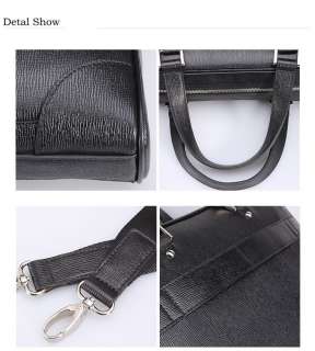 Classic Leather Shoulder Bag Business Briefcase 091  