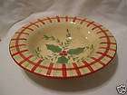 laurie gates los angeles pottery soup bowl christmas expedited 