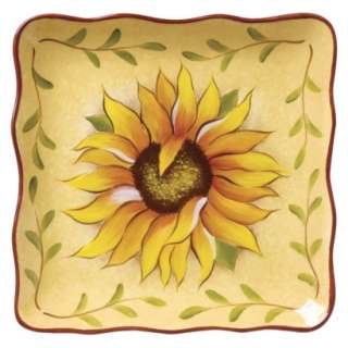 Rise & Shine Square Salad Plate Set of 4   8.5.Opens in a new window