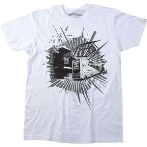  Troy Lee Designs Big Rig Slim Fit T Shirt   Large/White 
