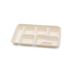  Biodegradable/Compostable Bagasse Food Trays, 6 