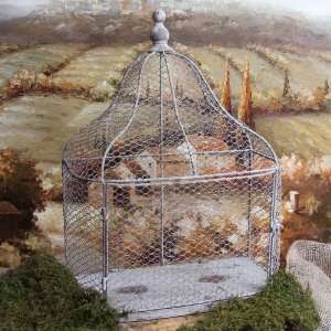 Antique Style Bird Cage Cottage Decor 