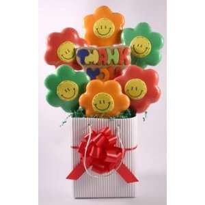 Hand Decorated Cookie Bouquet   Thanks  Grocery & Gourmet 