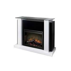  Dimplex Bella Electric Fireplace   Black and White