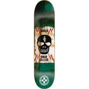  Black Label Omar Hassan Emergency Danger Skateboard Deck 