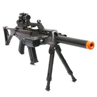 Spring Sniper Rifle FPS 220, Bipod, Scope, Silencer Airsoft Gun