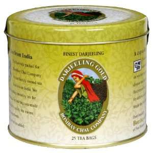 Bombay Chai, Tea Darjeeling Gold, 20 Bag Grocery & Gourmet Food