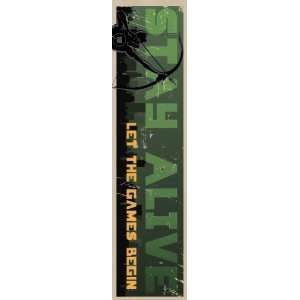  Hunger Games Stay Alive Bookmark