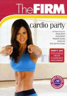 THE FIRM CARDIO PARTY AEROBIC EXERCISE DVD NEW SEALED WORKOUT FITNESS 