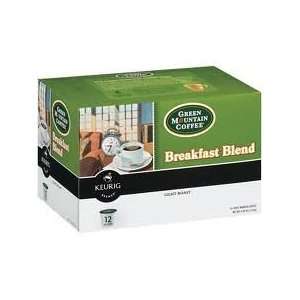 Keurig Green Mountain Coffee Breakfast Blend K Cups 12 Pack:  