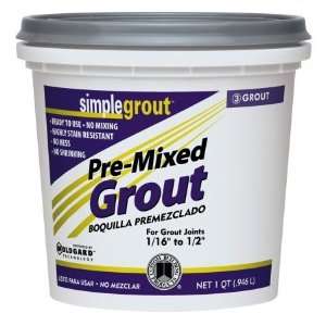  Custom Building Products 1 Quart Bright White Pre Mixed 