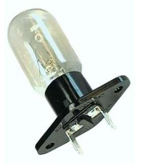 MICROWAVE OVEN LIGHT GLOBE/BULB WITH BASE, STRAIGHT TERMINAL  