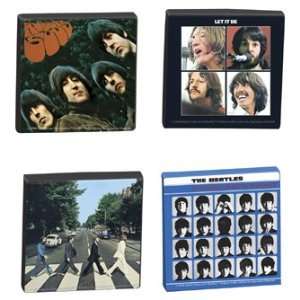    The Beatles Set of 4 Ceramic Tile Magnets*SALE*