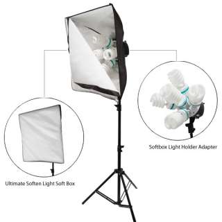 Photography Video Light Softbox Lighting Boom Stand Kit  