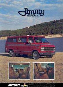 1979 GMC Jimmy Travel Conversion Van Brochure  