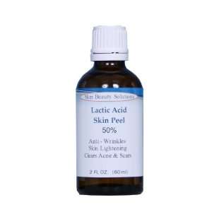  (2 oz / 60 ml) LACTIC Acid 50% Skin Chemical Peel  Alpha 