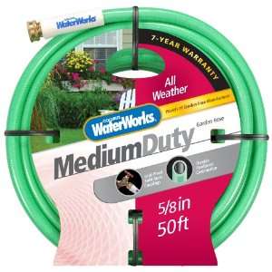   Medium Duty 5/8 Inch x 50 Foot Green Garden Hose: Patio, Lawn & Garden