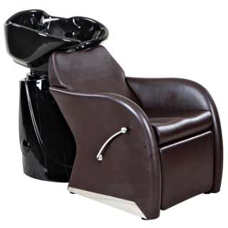 New Salon Shampoo Unit & Mocha Lounge Chair SU 59MP  